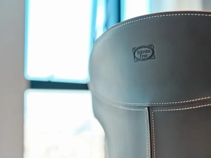 Poltrona Frau leather detail